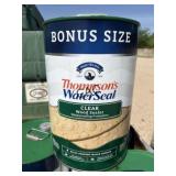 2pc- 6GAL Thompson Water Seal Clear Wood Sealer