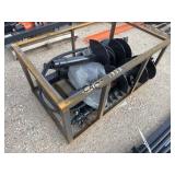NEW Mower King Skid Steer Auger w/3 Bits