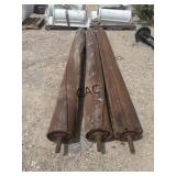 Lot of 3 John Deere Moco Rollers
