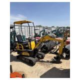 NEW AGT QH12 Mini Excavator (Weathered)