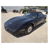*1986 Chevrolet Corvette Convertible