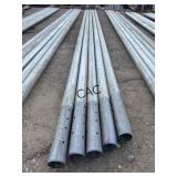 Lot of 5pc Galvanized 4.5"x27