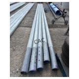 Lot of 5pc Galvanized 4.5"x27