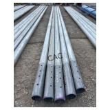 Lot of 5pc Galvanized 4.5"x27