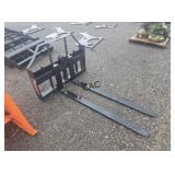 NEW PA Break Skid Steer Pallet Forks