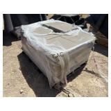 62pc 15"x15" Light Gray Non-Textured Pavers
