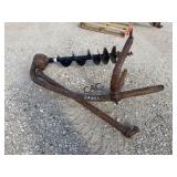 3pt Post Hole Digger w/8" Auger