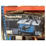 NIB ProjectPRO 10" Table Saw