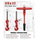 NEW Yatoi 3/8"-1/2" Ratchet Binder G70 9200lb