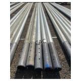 Lot of 5pc Galvanized 4.5"x27