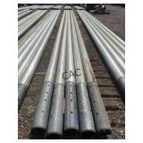 Lot of 5pc Galvanized 4.5"x27