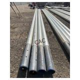 Lot of 4pc Galvanized 4.5"x27