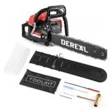 NEW DEREAL 20" Gas Chainsaw 62CC
