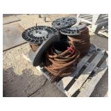Lot of 4 Spools of HD Steel Wire Spools 300