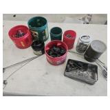 Lot of Assorted Fasteners and More