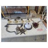 Lot of Assorted Western Decor and Lighting