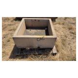 36"X36"X18" Cement Livestock Watering Trough