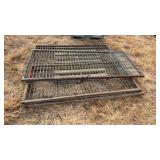 Lot of 3 Livestock Walk Through Gates 2-6ft 1-7ft