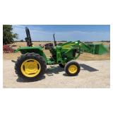 John Deere 5045E Tractor w/512 Loader/Bucket