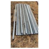 Pallet Fence Pipe