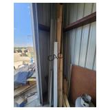 Lot of Assorted Wood Trim and Pegboard