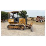 John Deere 450J LT Dozer w/6-Way Blade