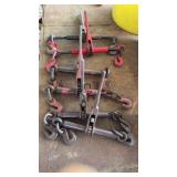 Lot of 6 Chain Ratchets