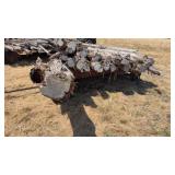 Running Gear w/35+/- Cedar Posts