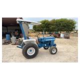 Ford 1510 Tractor w/Canopy Turf Tires 3pt