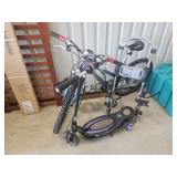 Schwinn Bicycle, Razor and Thule Bike Carrier