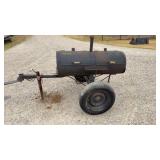 Single Axle Double Door BBQ Pit