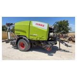 Claas 455 Rollant w/Uniwrap Baler, 7014 Bale Count