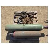 Oxygen Acetylene Tanks, C-Clamps & Anvil