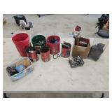 Lot of Assorted Fasteners and More
