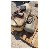 Sprayer for SXS and Air Tank