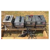Lot of 4 Golf Cart Chargers