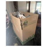 Box Lot of Assorted Coat Hangers