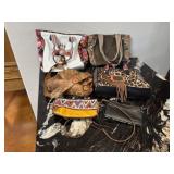 Lot of Assorted Purses and Handbags
