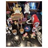 Lot of Assorted Christmas Decor