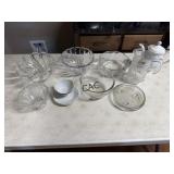 Lot of Assorted Glass Decor