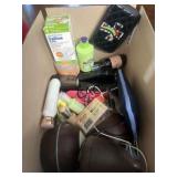 Box Lot of Assorted Makeup Items and More