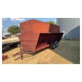 Livestock Twin Axle Bulk Feeder