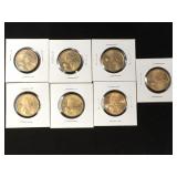 7-Sacagawea dollar coins