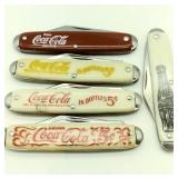 5 Coca-Cola knives