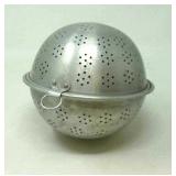 Vintage rice ball mold,  tea strainer.