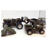 Tonka Military Metal with Plastic Wheels