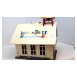 Vintage Fisher Price  Play Family School House