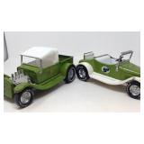 Vintage Nylint  Metal Cars With Plastic Wheels