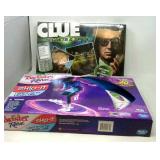 Electronic Clue, Twister Rave, both new.