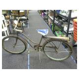 Vintage Huffy ladies bicycle,  24". Surface rust.